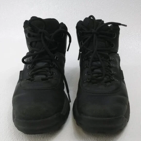 Timberland Waterproof Black Leather Hiking Boots Shoe Mens  display picture 2